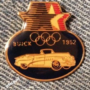 1952 Buick Olympic Commemorative Pin from 1984 Los Angeles Games ~ Auto ~ Car
